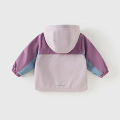 Dave&Bella Girls/Boys Autumn Outdoor Warm Hooded Fleece Jacket Top