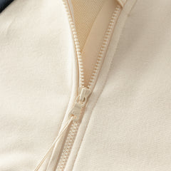 Dave&Bella Boys Autumn Casual Navy Blue Cute Animal Ears Hooded Jacket