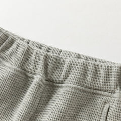 Dave&Bella Toddler Boys Autumn Light Grey Cotton Comfort Loose Outdoor Casual Pants