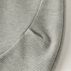 Dave&Bella Toddler Boys Autumn Light Grey Cotton Comfort Loose Outdoor Casual Pants