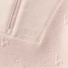 Dave&Bella Toddler Girls Autumn Pink Sweet Cozy Sweatshirts Long Pants Suits Set