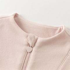 Dave&Bella Toddler Girls Autumn Pink Sweet Cozy Sweatshirts Long Pants Suits Set