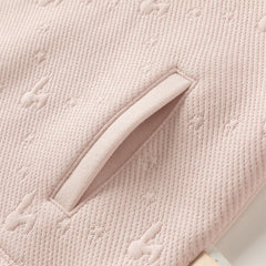 Dave&Bella Toddler Girls Autumn Pink Sweet Cozy Sweatshirts Long Pants Suits Set