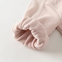 Dave&Bella Toddler Girls Autumn Pink Sweet Cozy Sweatshirts Long Pants Suits Set