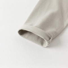 Dave&Bella Toddler Girls Autumn Purple Pink Rabbit Print Cotton Playful T-Shirts Tops