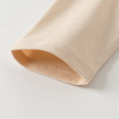 Dave&Bella Boys Toddler Cotton Car Print Apricot Casual T-shirt Tops