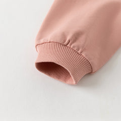 Dave&Bella Girls/Boys Autumn Colorblocked Cotton Long Sleeve Sweatshirts Tops