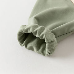 Dave&Bella Girls/Boys Autumn Colorblocked Cotton Long Sleeve Sweatshirts Tops