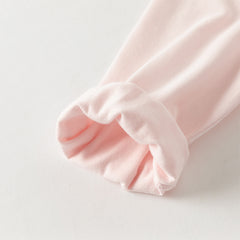 Dave&Bella Toddler Girls Autumn Pink Puppy Print Cotton T-shirts Tops