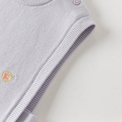 Dave&Bella Girls Autumn Cotton Knit Pullover Sweaters Vest Top