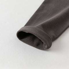 Dave&Bella Girls/Boys Autumn Cotton Grey/Pink Bear Print Breathable T-Shirts Top