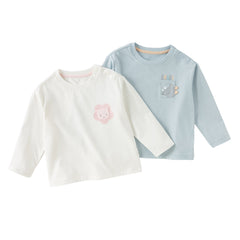 Dave&Bella Toddler Girls/Boys Autumn Cotton Classic T-shirts Tops