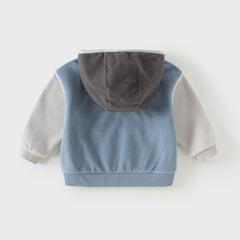 Dave&Bella Girls/Boys Autumn Casual Fleece Hooded Long Sleeve Sweatshirt Top