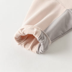 Dave&Bella Toddler Girls Autumn Grey Pink Sweatshirt Pants Sports Suits Sets