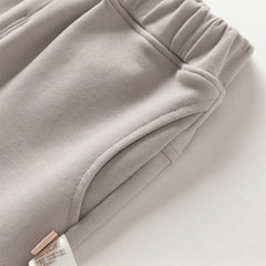 Dave&Bella Toddler Girls Autumn Grey Pink Sweatshirt Pants Sports Suits Sets