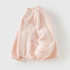 Dave&Bella Girls/Boys Autumn Warm Long Sleeve Fleece Jacket Coat