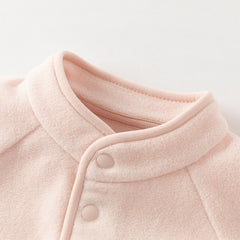 Dave&Bella Girls/Boys Autumn Warm Long Sleeve Fleece Jacket Coat