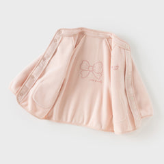 Dave&Bella Girls/Boys Autumn Warm Long Sleeve Fleece Jacket Coat