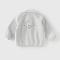 Dave&Bella Girls/Boys Autumn Warm Long Sleeve Fleece Jacket Coat