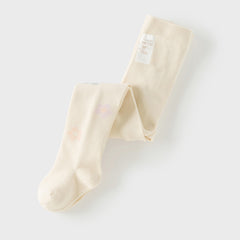 Dave&Bella Girls Autumn Beige Sweet Footed Tights Leggings
