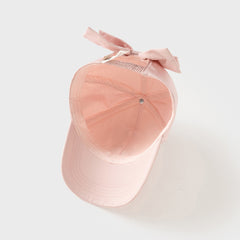 Dave&Bella Girls Autumn Cotton Pink Dome Baseball Caps Hats