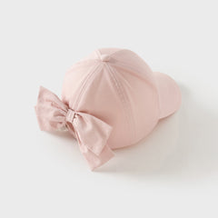 Dave&Bella Girls Autumn Cotton Pink Dome Baseball Caps Hats