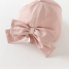 Dave&Bella Girls Autumn Cotton Pink Dome Baseball Caps Hats