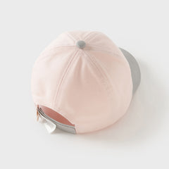 Dave&Bella Girls/Boys Autumn Cotton Grey/Purple Pink Baseball Cap Hat