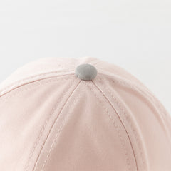Dave&Bella Girls/Boys Autumn Cotton Grey/Purple Pink Baseball Cap Hat