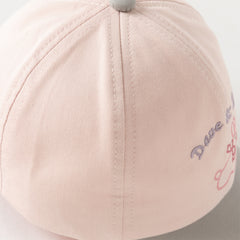 Dave&Bella Girls/Boys Autumn Cotton Grey/Purple Pink Baseball Cap Hat