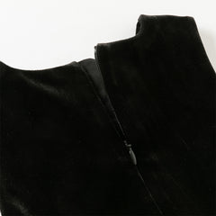 Dave&Bella Toddler Girls Black Top Pinafore Dress Two-Piece Set