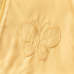 Dave&Bella Toddler Girls Yellow Outwear Hooded Coat