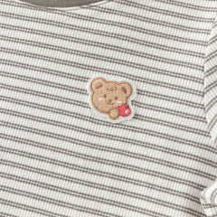 Dave&Bella Toddler Girls/Boys Autumn Cotton Casual Striped T-Shirts Top