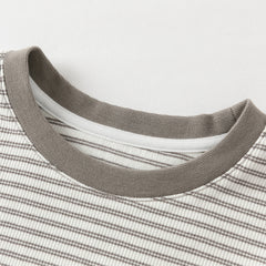 Dave&Bella Toddler Girls/Boys Autumn Cotton Casual Striped T-Shirts Top