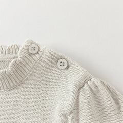 Dave&Bella Toddler Girls Autumn Light Grey Cat Print Cute Knit Sweater Mesh Party Dress