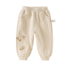 Dave&Bella Girls/Boys Cotton Casual Drawstring Pants