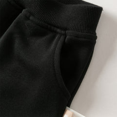 Dave&Bella Girls/Boys Cotton Casual Drawstring Pants