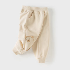 Dave&Bella Girls/Boys Cotton Casual Drawstring Pants