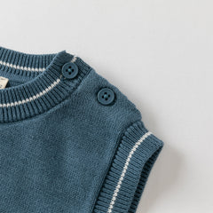 Dave&Bella Girls/Boys Autumn Cotton Indoor Warm Sleeveless Vest Top