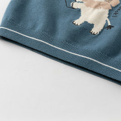 Dave&Bella Girls/Boys Autumn Cotton Indoor Warm Sleeveless Vest Top