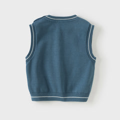Dave&Bella Girls/Boys Autumn Cotton Indoor Warm Sleeveless Vest Top