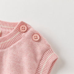 Dave&Bella Girls/Boys Autumn Cotton Indoor Warm Sleeveless Vest Top