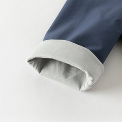 Dave&Bella Boys Autumn Navy Blue Windproof Hooded Coat Jacket