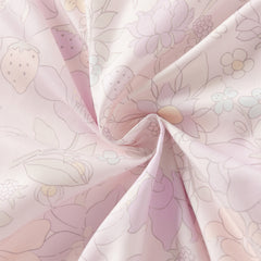 Dave&Bella Girls Autumn Floral Print Long Sleeve Hooded Coat