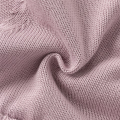 Dave&Bella Toddler Girls Autumn Noble Purple Embroidery Sweater Mesh Princess Dress