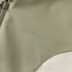 Dave&Bella Girls/Boys Toddler Outdoor Hooded Windbreaker Coat