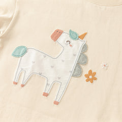 Dave&Bella Girls/Boys Autumn Soft Breathable Cotton T-shirt