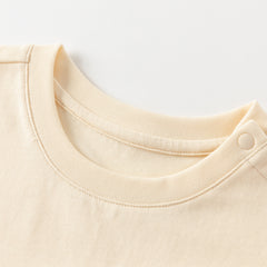 Dave&Bella Girls/Boys Autumn Soft Breathable Cotton T-shirt