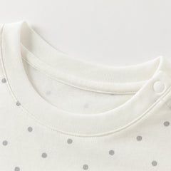 Dave&Bella Girls/Boys Autumn Soft Breathable Cotton T-shirt