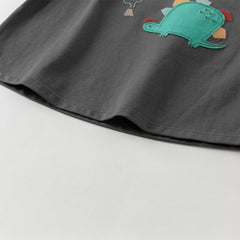 Dave&Bella Girls/Boys Autumn Soft Breathable Cotton T-shirt